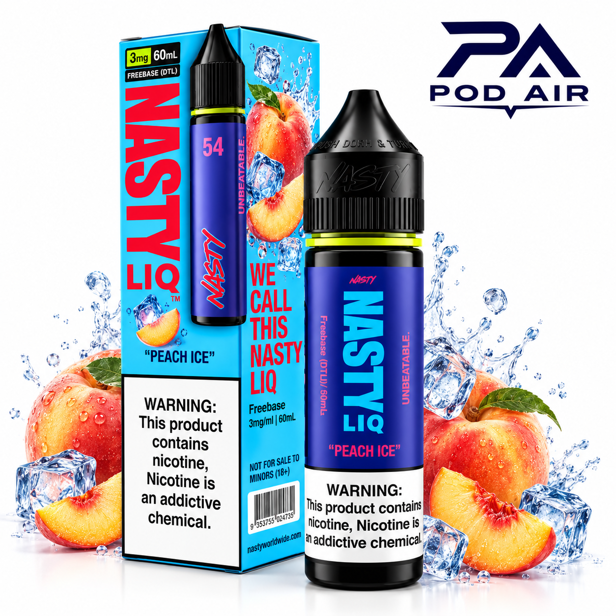 جویس هلو خنک Nasty Liq نستی