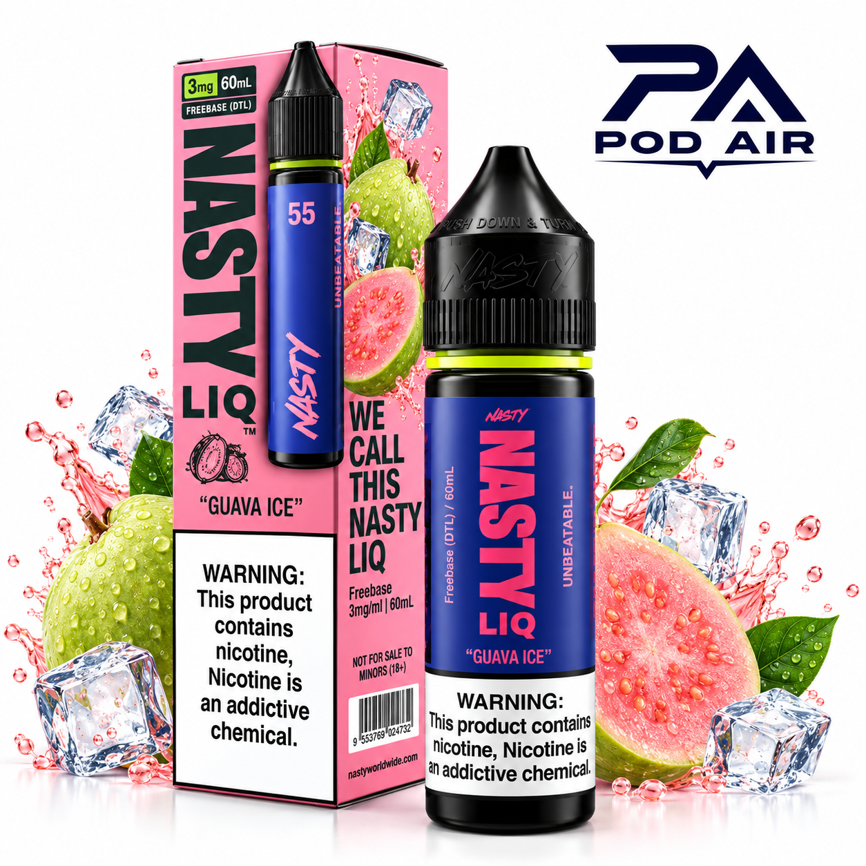 جویس گواوا خنک Nasty Liq نستی