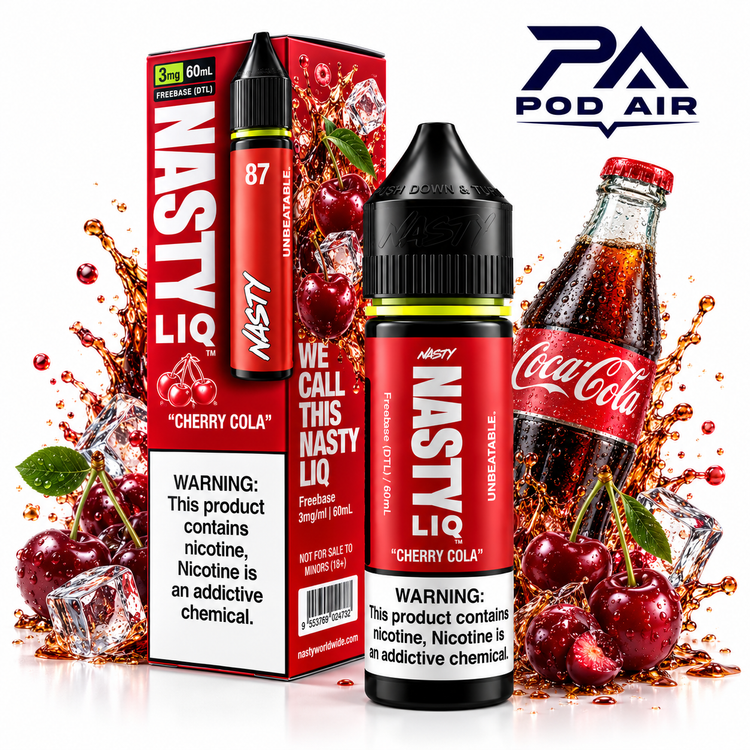 جویس آلبالو نوشابه کولا Nasty Liq نستی