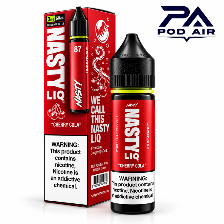 جویس نستی Nasty Liq با طعم آلبالو و کولا 60 میل