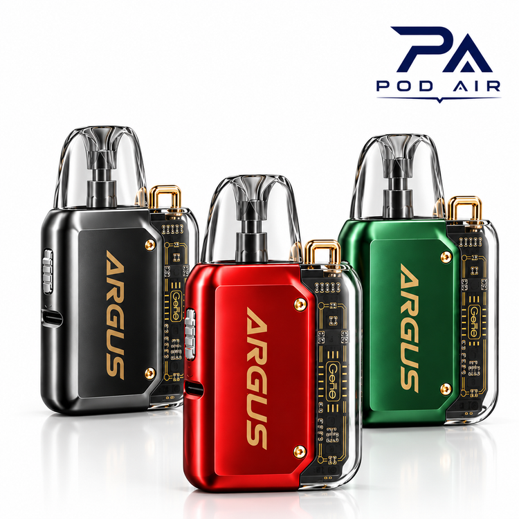 پاد آرگاس P1 ووپو VOOPOO ARGUS P1 Pod Kit با طراحی شفاف و شارژ سریع