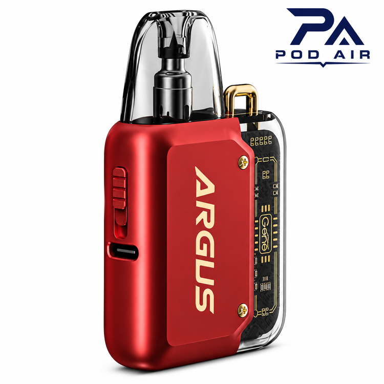 VOOPOO ARGUS P1 Red پاد آرگاس پی 1 ووپو قرمز با بدنه متالیک