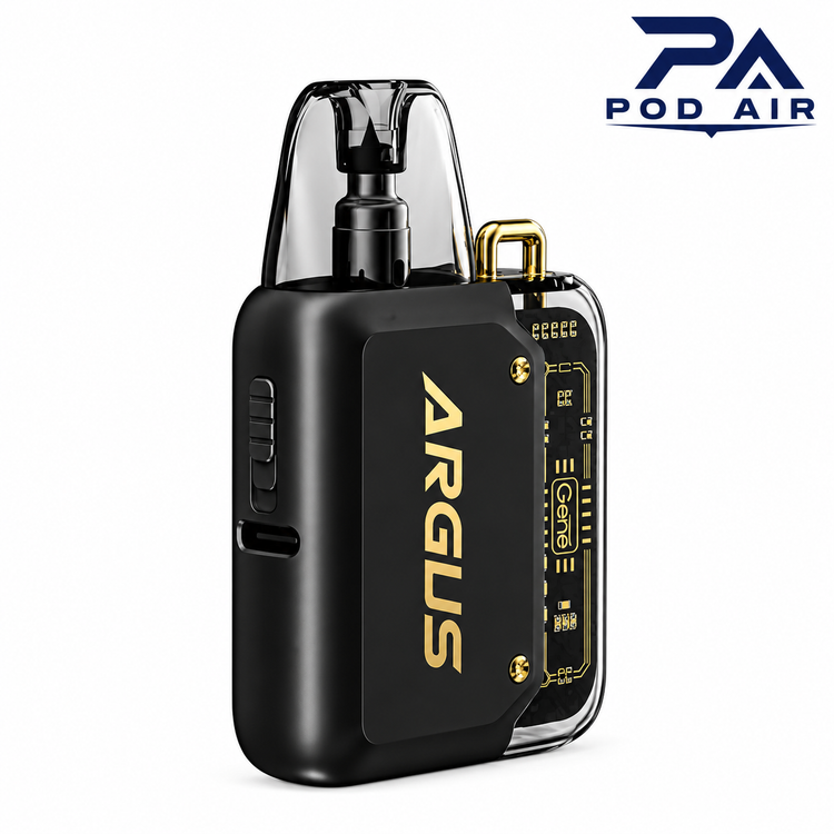 پاد ووپو آرگاس P1 مشکی VOOPOO ARGUS P1 Black با طراحی بدنه شفاف