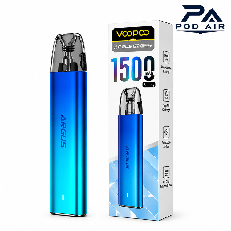 پاد آرگاس G2 مینی پلاس ووپو آبی VOOPOO ARGUS G2 Mini Plus Blue با باتری 1500mAh