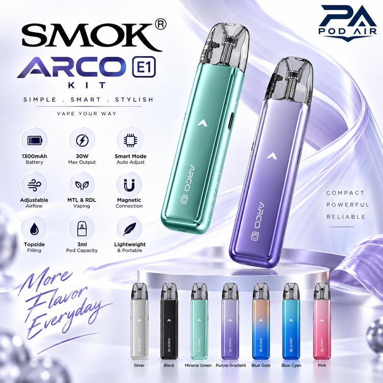 پاد آرکو ای 1 کیت اسموک SMOK Arco E1 Kit Pod