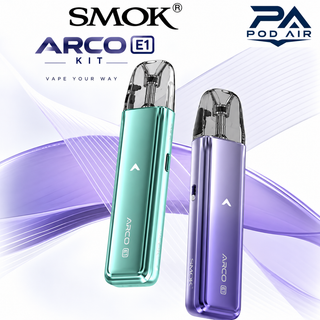 پاد SMOK ARCO E1 Kit اسموک با توان 30 وات، کارتریج ARCO و طراحی سبک در رنگ بندی متنوع