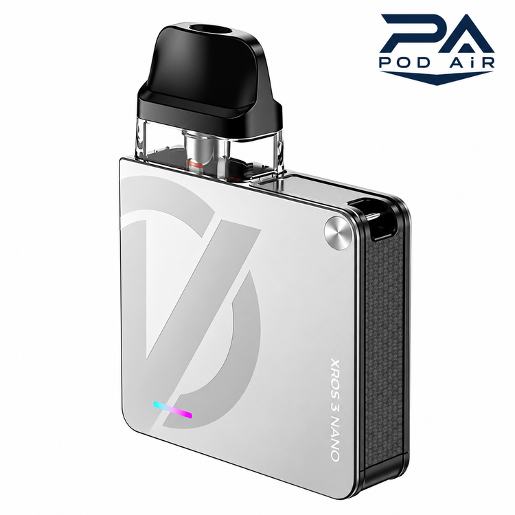 VAPORESSO XROS 3 NANO Silver پاد ایکسراس 3 نانو نقره ای