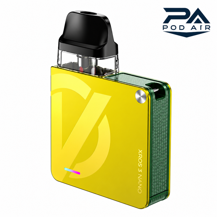 ویپرسو XROS 3 NANO زرد Lemon Yellow با کارتریج سری XROS