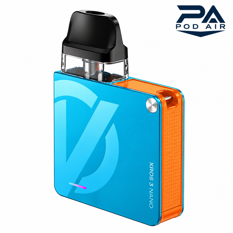 VAPORESSO XROS 3 NANO Bondi Blue پاد ویپرسو آبی با طراحی نانو