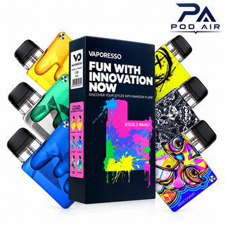 پاد VAPORESSO XROS 3 NANO Innovation Edition با 6 طرح شانسی