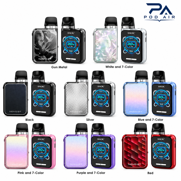 رنگ بندی پاد اسموک نوو جی تی باکس SMOK NOVO GT BOX