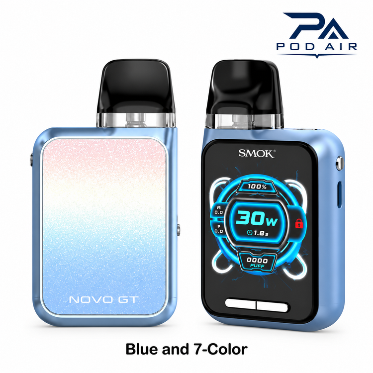 پاد اسموک نوو جی تی باکس Blue and 7-Color آبی