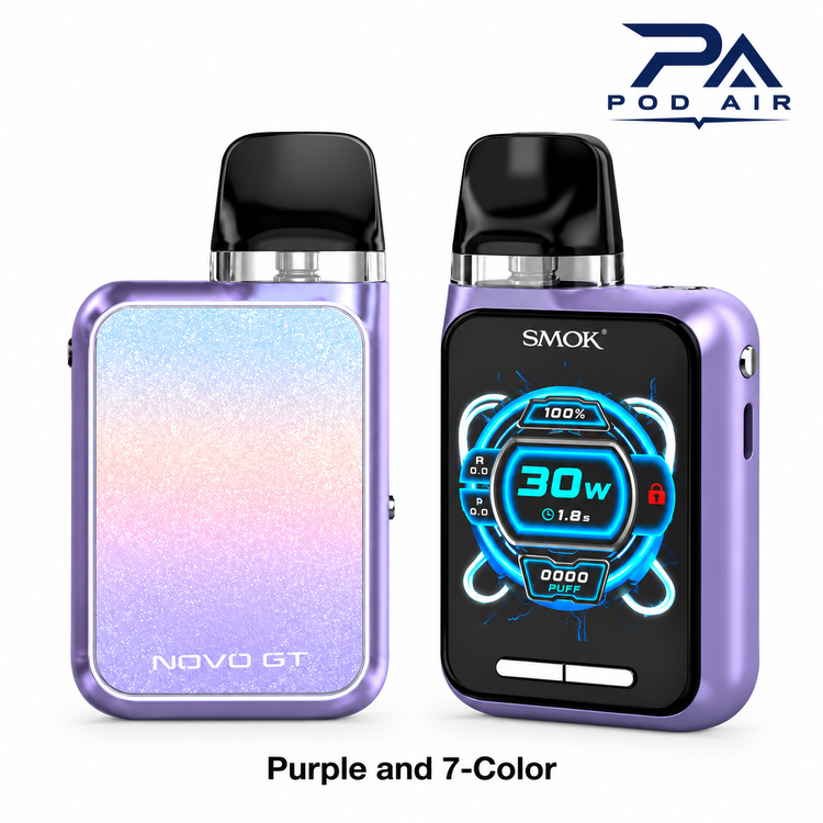 پاد NOVO GT BOX Purple and 7-Color اسموک بنفش