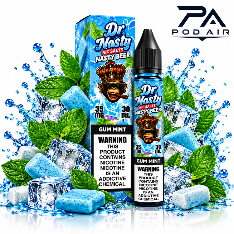 سالت دکتر نستی آدامس نعنا DR NASTY GUM MINT SALT 30ML