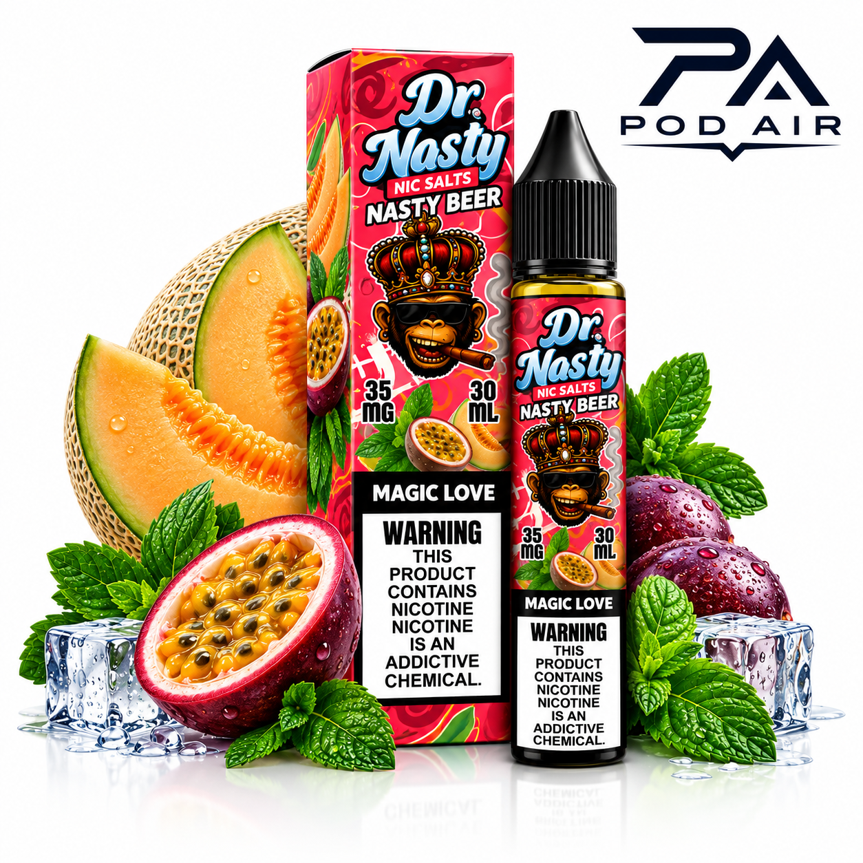 سالت دکتر نستی مجیک لاو  DR NASTY MAGIC LOVE SALT 30ML