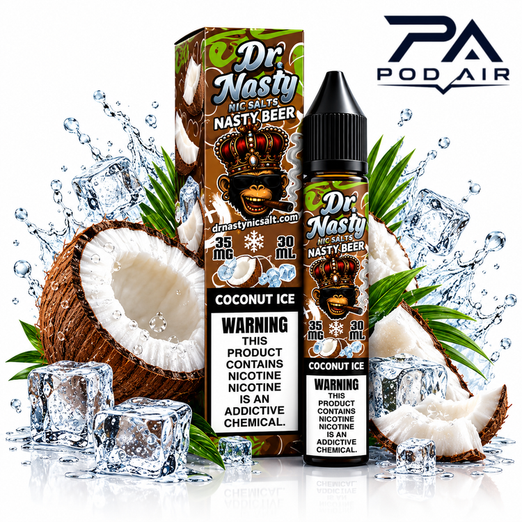 سالت دکتر نستی نارگیل یخ DR NASTY COCONUT ICE SALT 30ML