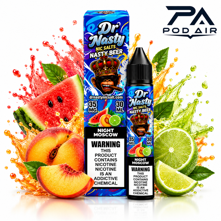 سالت دکتر نستی شب های مسکو DR NASTY NIGHT MOSCO SALT 30ML