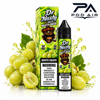 سالت دکتر نستی انگور سبز DR NASTY WHITE GRAPE SALT 30ML