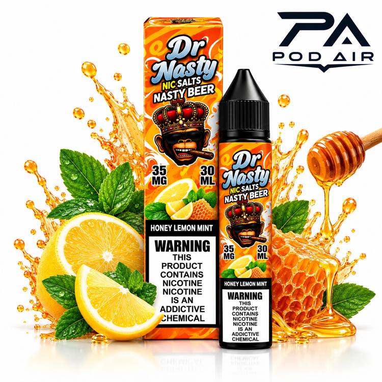 سالت دکتر نستی عسل نعنا لیمو DR NASTY HONEY LEMON MINT SALT 30ML
