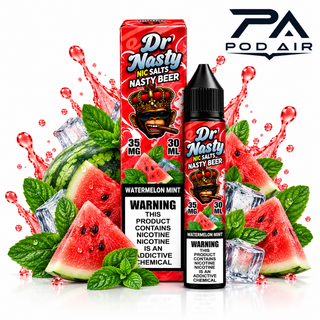 سالت دکتر نستی هندوانه نعنا DR NASTY WATERMELON MINT SALT 30ML