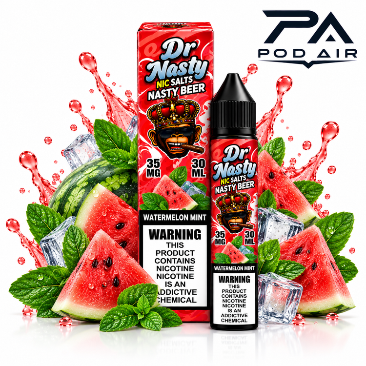 سالت دکتر نستی هندوانه نعنا DR NASTY WATERMELON MINT SALT 30ML