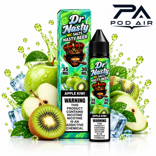 سالت دکتر نستی سیب کیوی DR NASTY APPLE KIWI SALT 30ML